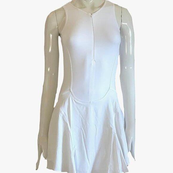 NEW!!!Everlux Short-Lined Tennis Tank Dress